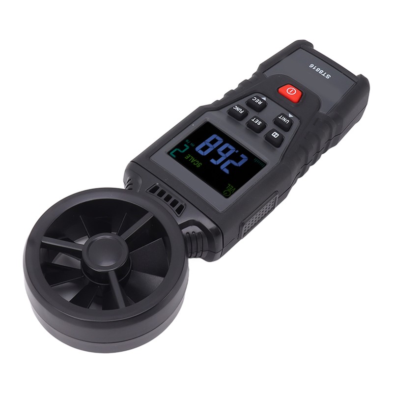 Handheld Anemometer LCD Display Strong Anti Interference Wind Speed Meter