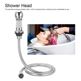 Wash Hair Shower Head, Shower Head, Handheld Bedside Wash Hair Sprinkler for Barbershops Faucet Nozzle Hair Salon Supplies Hair Salons