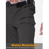 CARWORNIC Men's Stretch Tactical Pants Water-Resistant Ripstop Flex Cargo Work