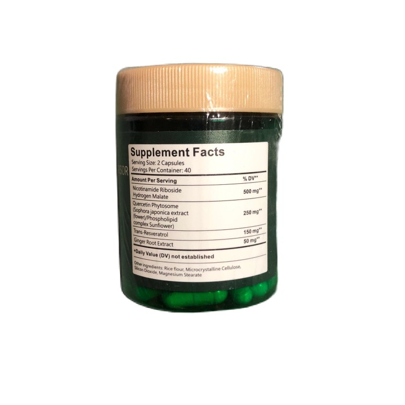 Sinpuyle Nad+ & Resveratrol Supplement 80 Capsules Exp 03/2027