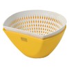 DELISH KITCHEN CC-1845 Pearl Metal Colander Bowl Chili Monkey Bowl