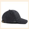 W&C Men's Cap, Large Size, Brim, Deep, Wool, Felt, Adjustable