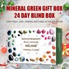 Healing Stones Advent Calendar 24 Grids Improve Creativity Christmas Advent