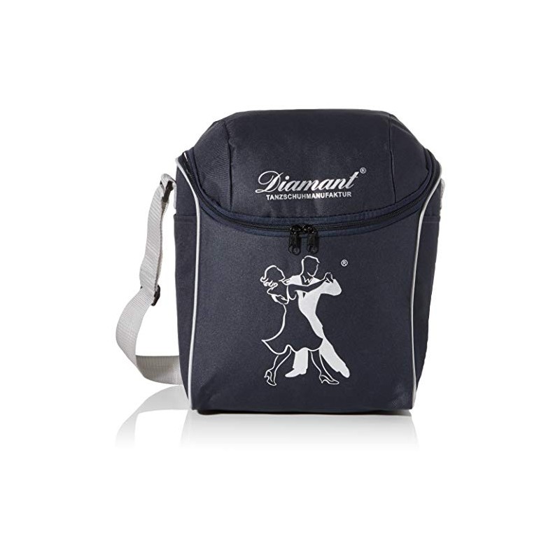 Diamant Schuhtasche für 2 Paar Tanzschuhe, Women’s Shoe Bag, Blue