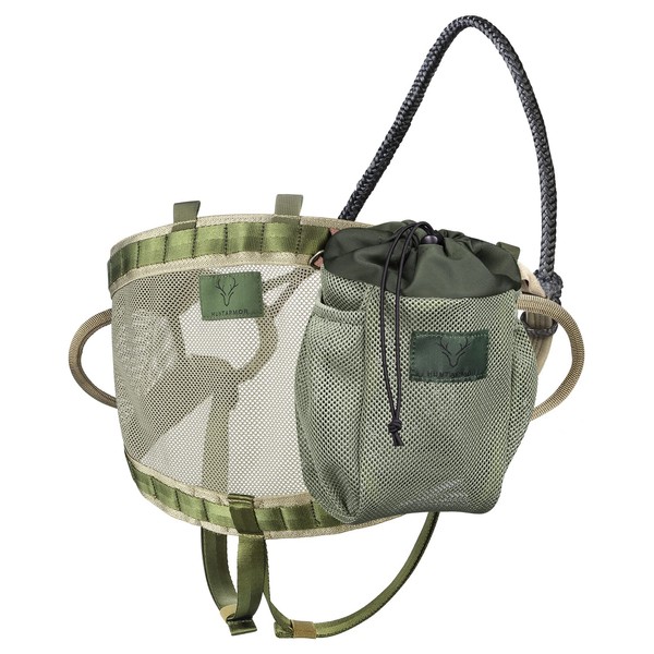 NatureBlend Hunting Saddle Dump Pouch: Mesh Saddle Bag with Drawstring