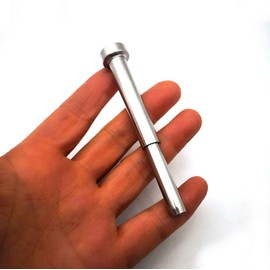 JY-MARINE Cable Railing Kit Invisible Upgraded Swage Tensioner for 3/16 Inch Cable Railing, Deck Stair Threaded End Fitting for Wood & Metal Post,316 Stainless Steel,Marine Grade,20 Pack