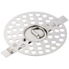 SANEI PH40F-2-S Universal Drain Dish, Stainless Steel, Drain Diameter: 1.0