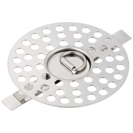 SANEI PH40F-2-S Universal Drain Dish, Stainless Steel, Drain Diameter: 1.0 - 2.4 inches (25 - 60 mm)