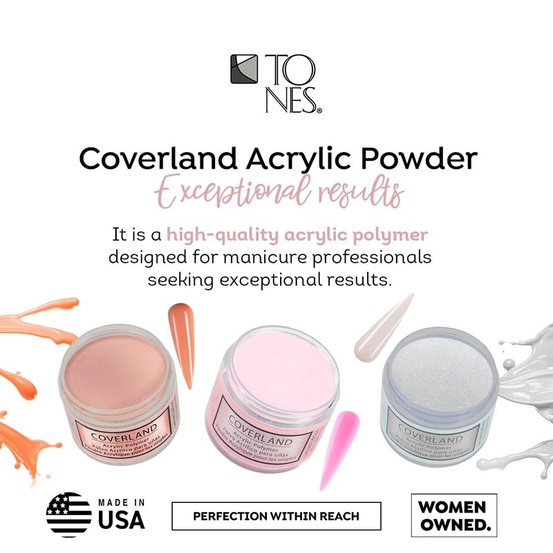 TONES Tones Coverland Acrylic Nail Powder "Princess" - Limited Edition