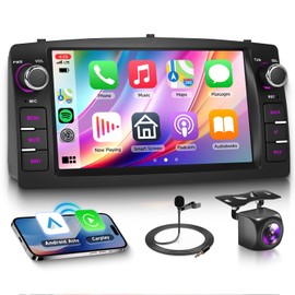 2G+64G Radio for Toyota Corolla E120 E130 2000-2006,Wireless Car Play Stereo with 9inch 1080P IPS Touch Screen,AHD IP69 Backup Camera, Android Auto Bluetooth 16EQ MirrorLink RCA GPS SWC FM/RDS Radio