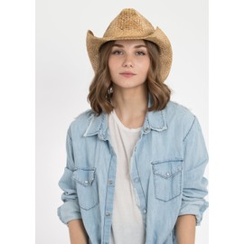 Peter Grimm Men's Standard Maverick Drifter Hat, Brown, One Size