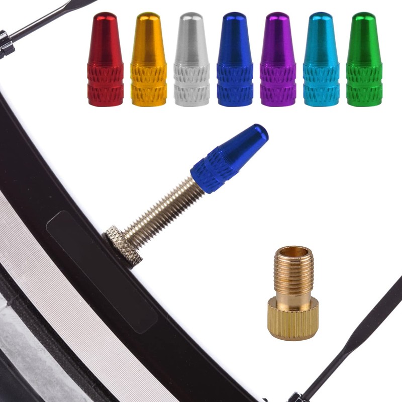Pack of 28 Colour Valve Covers, Bicycle Accessories, Valve Plugin,