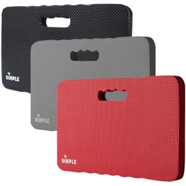 Dimple KTDC314013, High Density Thick Foam Comfort Kneeling Mats Yoga Exercise, Garden Cushions, Knee Pads, (Multi Pack, Multi-Color)