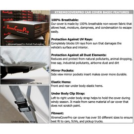 Car Cover fits 2001 2002 2003 2004 2005 Toyota Celica XTREMECOVERPRO Gold Series Grey with Cable and Lock Set