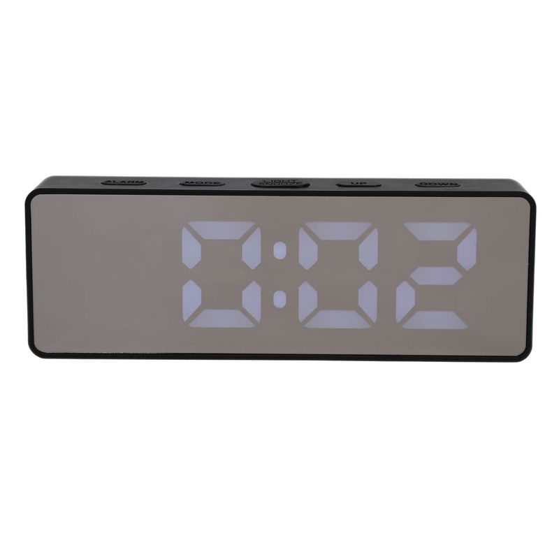 LED Digital Alarm Clock Time Date Temperature Display Stylish Look