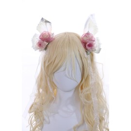 C-112 Green Butterfly Wings Hair Clips Fairy Lolita Party Celebration Hair Accessories Head Accessory