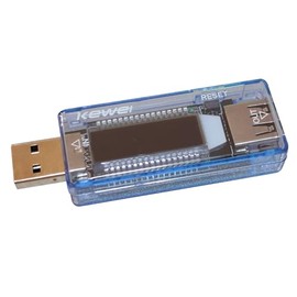 USB Detector Dual Display,USB 3.0 Tester Power Meter USB Voltage Digital,Voltmeter Ammeter Display Capacity Power for Mobile Phone, Tablet Computer USB Device (USB Power Monitor)