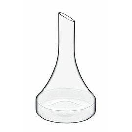 Luigi Bormioli Decanter Supremo Divinius Collection Funnel 250 ML 8.5 OZ Small Anti-Drip Coating