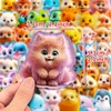 50pcs Squishmallow Stickers,3D Squishmallow Party Must Have Decor