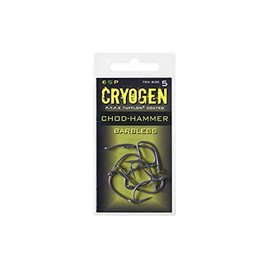 ESP Cryogen Chod Hammer Barbless Hooks: 6