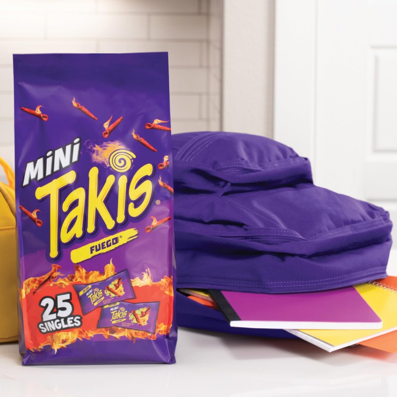 Takis Fuego Mini 25 pc / 1.23 oz Bite Size