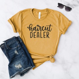 Hair Stylist Shirt - Hair Stylist Gift - Hair Stylist - Shampoo Hustler - Haircut Dealer - Hairdresser Gift - Softstyle Unisex Tee