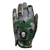 MAVLUS Camo Skull Men's Genuine Leather Golf Gloves_Camouflage/Black Skull (22LH_Left