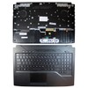 Power4Laptops Deutsch mit Topcase und Touchpad schwarz kompatible Ersatz Tastatur