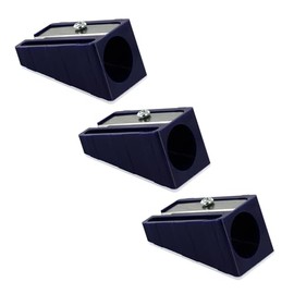 KUM AZ105.01.16-B - Pencil Sharpener up to 17 mm Pens, Blue, Special Sharpener 100-70, Multipack, Sharpener for Thick Pencils