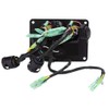 Dual Twin Engine Key Switch Panel Compatible with Yamaha Outboard