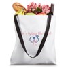 She's tying the knot Bridal Shower Coquette Bow Bachelorette Tote