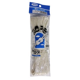 Yutaka Make Cotton Rope 3 Strands, A-59, 0.16 x 32.8 ft (4 mm x 10 m)