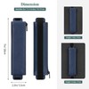 MoKo Elastic Pen Holder for Notebook, 4 Pieces PU Leather