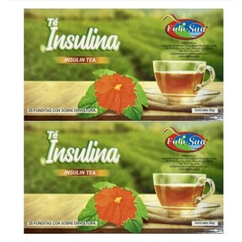 Fabi Saa Te Insulina 25 Tea Bags-2 PACK (50 Tea Bags)