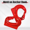 3 Ton Weld on Anchor Hook,Alloy Steel Weld on Hook