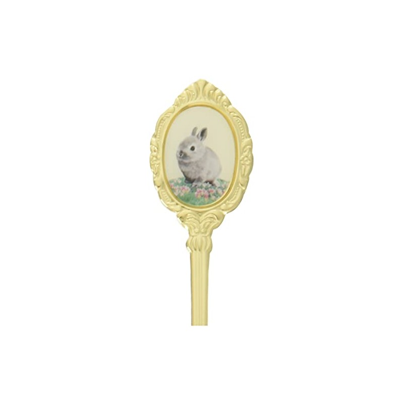 Takakuwa Metal Girly Rabbit Teaspoon Gold 402939