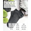 vitsocks Men's LINEN-COTTON Thin Light Summer Trainer Socks (4 PAIRS)