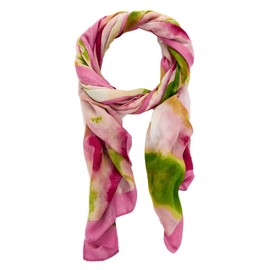 Desigual Goddess Rectangle Scarf Rosalida, Pink, green, purple