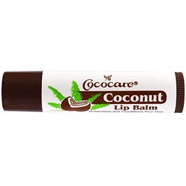 Cocacare Coconut Lip Balm With Natural Coconut Oil - 0.15 Oz (pack of 3)
