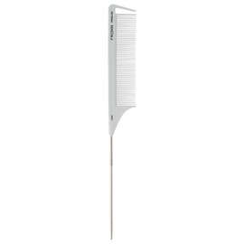 Fromm ProGlide 9" Pin Tail Comb with Silicone and Ceramic Infusion for Smooth, Anti-Static Styling, Flexible Teeth and Sectioning Tooth for Parting, Detangling and Foiling