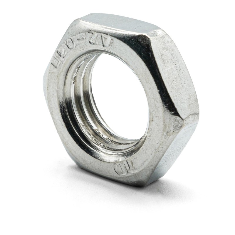 Hippo Hardware M27 (27mm) Hexagon Half Lock Hex Thin Nuts