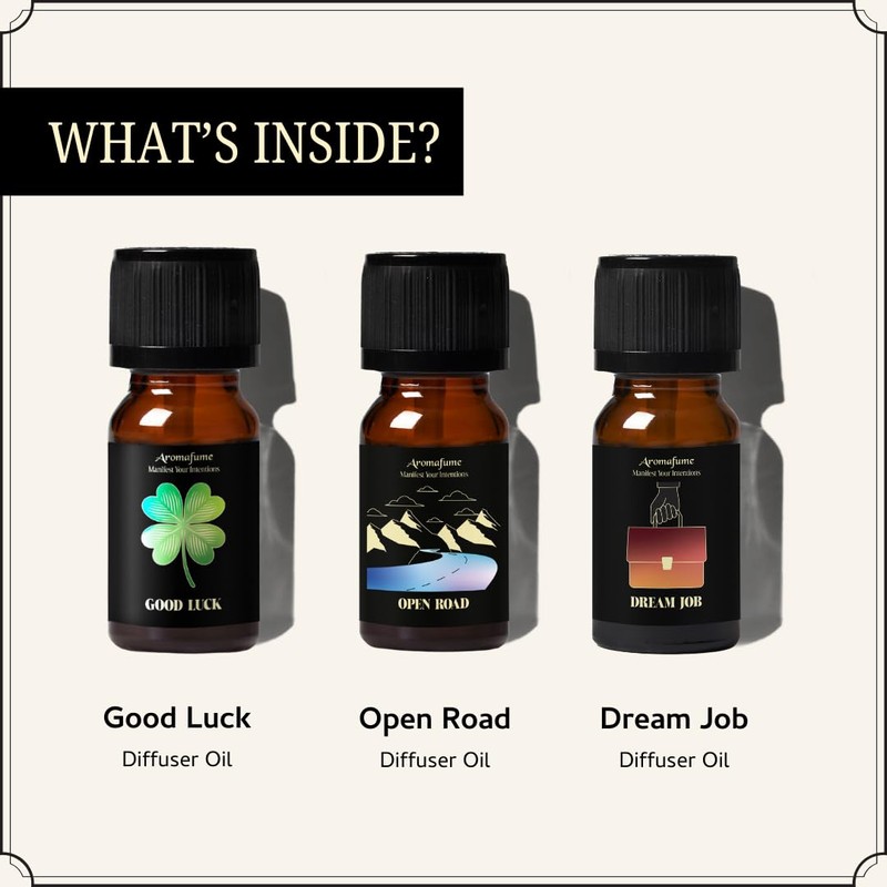 Good Luck, Open Road & Dream Job Oils | 3