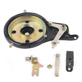 Hapivida Rear Band Brake, Universal Steel Rear Wheel Drum Brake, Bicycle Hub Brake, Rear Brake Kit for Mountain Road Bikes