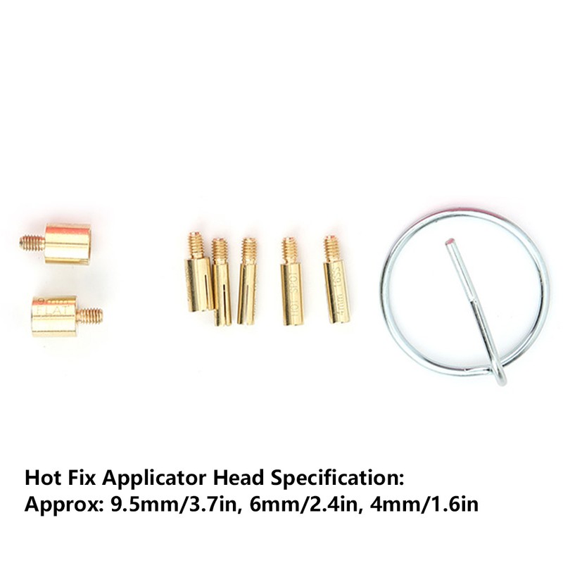 Hot Fix Rhinestone Applicator DIY Wand Heat Gun 100‑240V Diamond