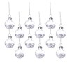 Sass & Belle White Show Sequin Mini Baubles - Set