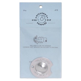 Willard Cue Tip Shaper - Pros Nickel Radius