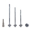 Marcopol Pack of 50 Galvanised Steel, Hex Head, Self-Drilling Screws