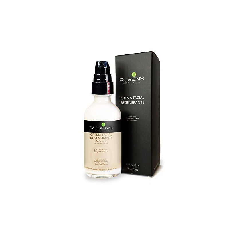 Rusens Crema Facial Regenerante Antiedad 100 Natural Años Piel Normal