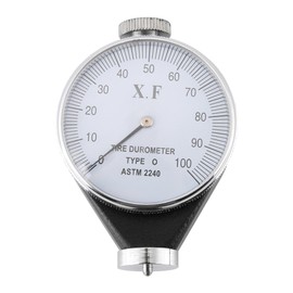 Durometer, hardness tester, Shore type A/O/D rubber tyres, Durometer hardness gauge 0-100 HA for leather, wax, rubber, resin, acrylic, glass hardness test (Ö)