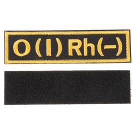 BIUDECO O Positive Type Patch Embroidered Patch for Clothing Bags and Backpacks Unique Design for Identification and Attachment